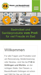Mobile Screenshot of fliesen-baustoffmarkt.de
